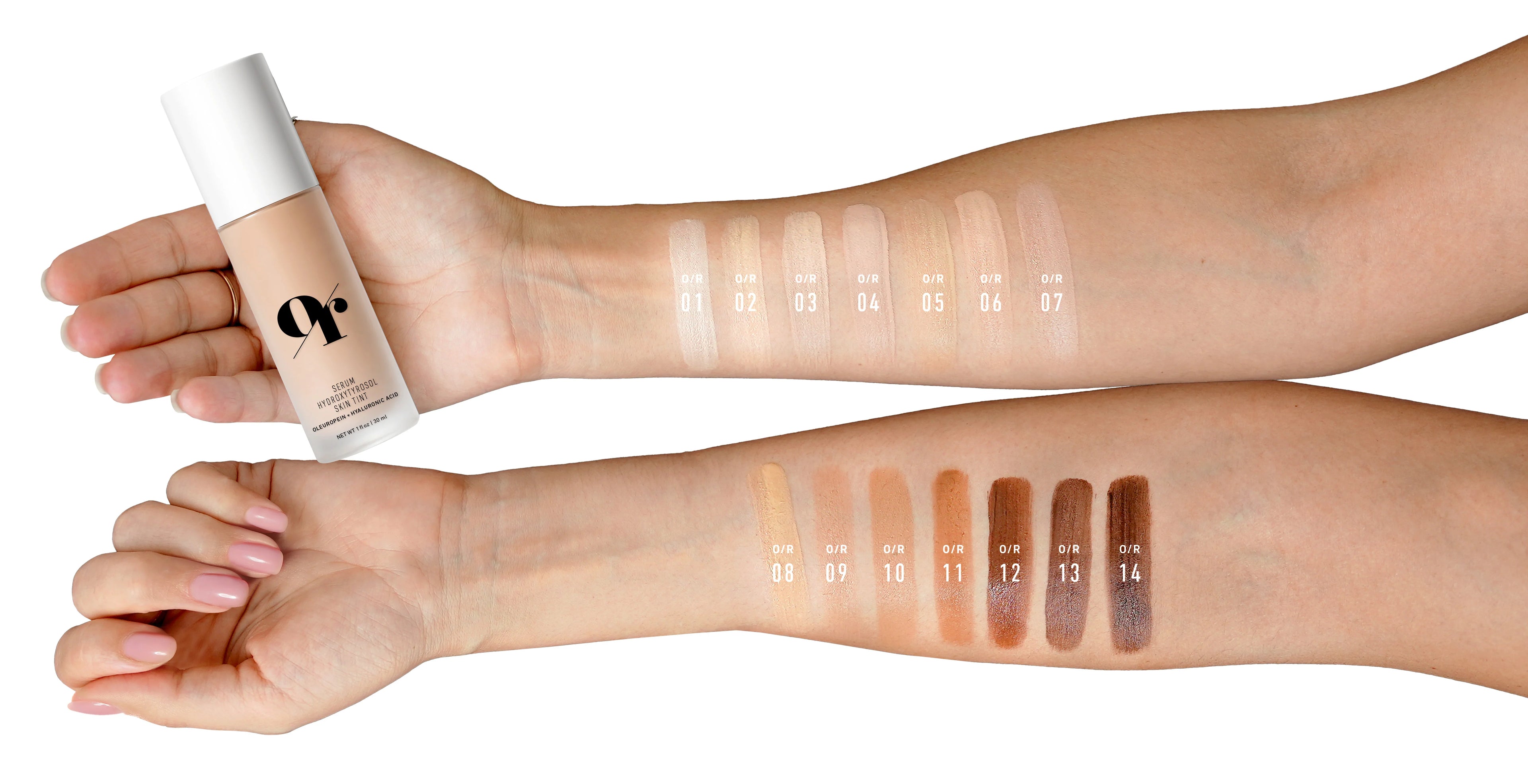 Serum Hydroxytyrosol Skin Tint oleuropein + hyaluronic acid